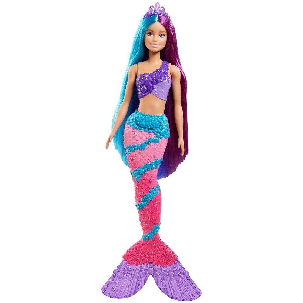 NEW Barbie Dreamtopia Mermaid Doll purple hair Birthday gift stocking stuffer - Picture 3 of 14